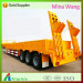 60ton 3 Axle Flatbed Side Wall Semi Lowboy Trailer (PLY8401GYY)