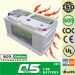 654, 12V80AH, South Africa Model, Auto Storage Maintenance Free Car Battery