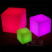 8" LED Cube Rechargeable and Remote Control 20cm