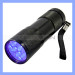 9 LED UV Flashlight Torch for Hygiene Checks and Detecting Pet Urine