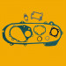 AG50 Motorbike Gasket, Motorcycle Gasket for Auto Parts