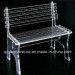 Acrylic Outdoor Furniture Chair Specific Use Acrylic Garden Chair Park Bench Chair