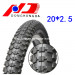 Africa Popular 30% Gum Content 20*2.5 Bicycle Tire