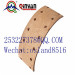 Algeria Market Heavy Duty Truck Brake Lining (2212)