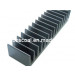 Aluminium extruded heat sinks with black anodized