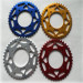 Aluminum 7075 CNC Machined Rear Sprocket of Customized