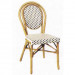Aluminum Rattan Bamboo Looking Dining Chair (BC-08002)