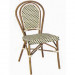 Aluminum Rattan Bamboo Looking Dining Chair (BC-08003)