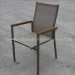 Aluminum Sling Textile Single Chair Outdoor Garden Patio Furniture