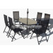 Alumium Garden Furniture, Texliene Dining Table and Chair (PAT-6007)