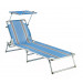 Alunimun Outdoor Bed with Canopy
