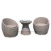 American Modern Rattan Wicker Beach Furniture Beach Chair and Table (S285; C085)
