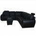 American Style Leather Sectional Sofa Jfc-7