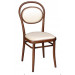 Antique Aluminum Bent Wood-Looking Chair (DC-15545)