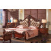 Antique Bedroom Furniture with Classic King Size Bed (LF-788)