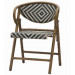 Armrest Chair, Aluminum Wicker Dining Chair (BC-08015)