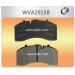 Asbestos Free Brake Pads for BPW Trucks Wva29158