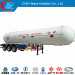 Asme Certificated 40000liters 2 Axle or 3 Alxle LPG Semi Trailer for Sale