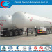 Asme Tri-Axle LPG Tanker Trailer, Chinese Manufacturer 3 Axle LPG Tanker Trailer, 58600L Used LPG Tanker Semi Trailer