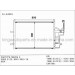 Auto Condenser for Mazda 3