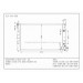 Auto Radiator for Colt'02 AT (KJ-14145A)