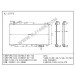 Auto Radiator for KIA Sephia'96/Carens'02 Mt
