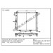 Auto Radiator for W124/230E`84-93 MT (KJ-40002)