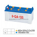 Automobile Battery-JIS Standard Car Battery N135 (12V 135Ah)