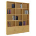 Bamboo Book Shelf Rack Office Shelf Bookcase Storage