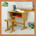 Bamboo Computer Desk Chair Set