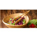 Bamboo Kitchen Cook Food Salad Serve Utensil Bamboo Tong
