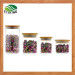 Bamboo Lid Glass Sealed Bottle