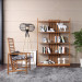 Bamboo Magazine Rack Newspaper Shelf