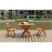 Bamboo Outdoor Furniture Bamboo Folding Table and Chair