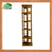 Bamboo Revolving Bookstand / Living Room Storage Shelf