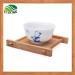 Bamboo Tea Cup Coaster / Tea Cup Saucer