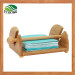 Bamboo Tissue Rack Paper Dispenser