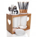 Bamboo Utensil Holder Spoon Holder