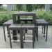 Bar Furniture Bar Set Rattan Outdoor Bar Stools