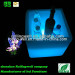 Battery Rechargeable LED Ice Cooler Plastic LED Ice Bucket (RW-141)