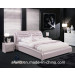 Bedroom Furniture Pink Double Leather Bed for Girls (J308)