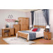 Bedroom Set Oak Wood Bed Side/ Wardrobe /Chest/Dresser/Cabinet/Bed