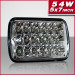 Best Price 5X7inch 54W LED Sealed Beam Driving Light (PD7SL-54)