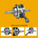 Best Price Motorbike Crankshaft, Motorcycle Crankshaft for Cg150