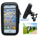 Bike Mount & Waterproof / Sand-Proof / Snow-Proof / Dirt-Proof Tough Touch Case for iPhone 5 5s
