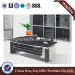 Black Color L Shape Wooden Office Table (HX-NJ5283)