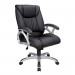 Black Color PU Leather Manager Swivel Office Chair (FS-8714B)