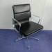 Black Cow Top Leather Swivel Manager Office Boss Eames Chair (FS-152C)