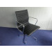 Black PU Leather Swivel Eames Manager Office Chair (FS-150C-PU)