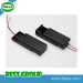 Black Plastic AA Battery Holder with Cover